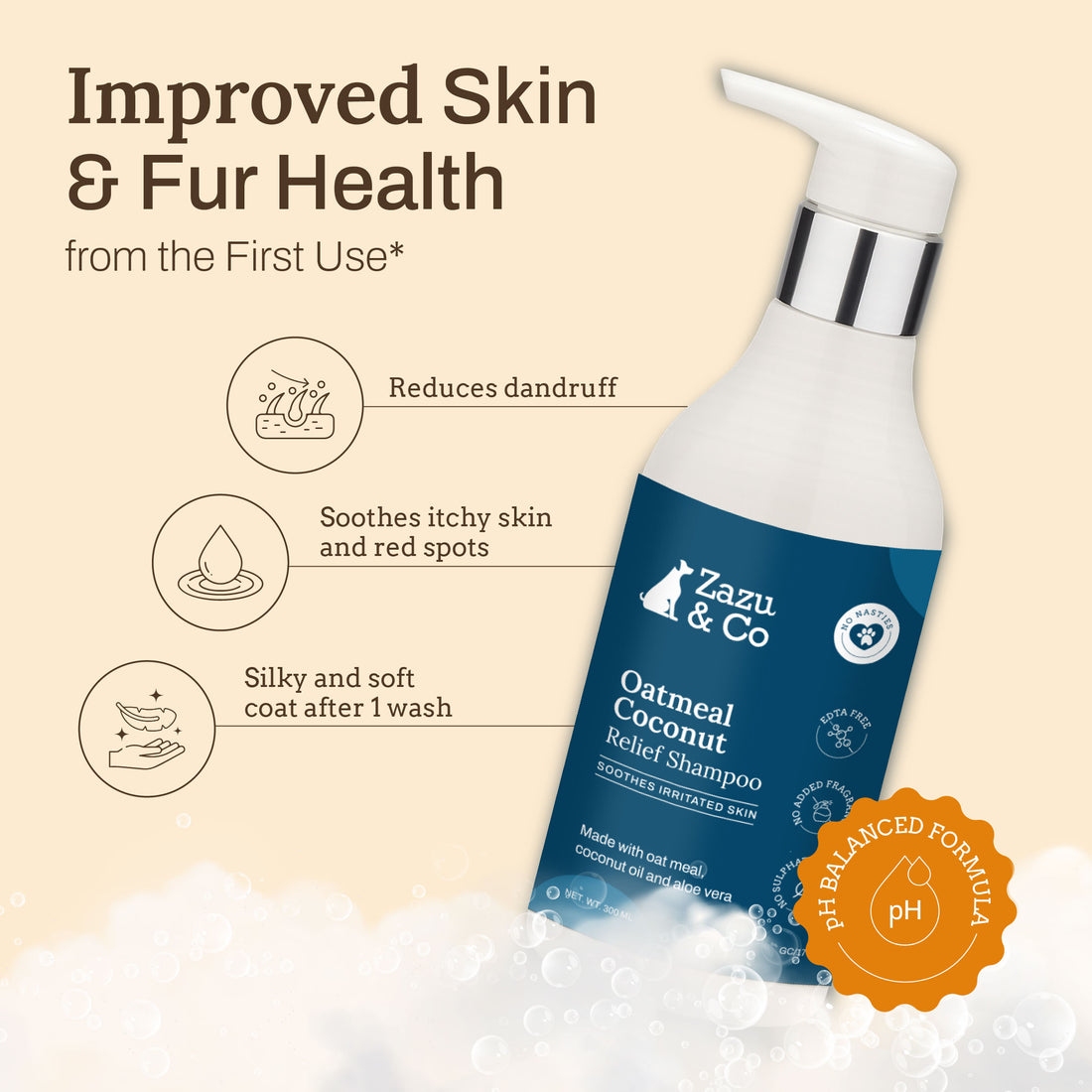 Oatmeal & Coconut Relief Shampoo