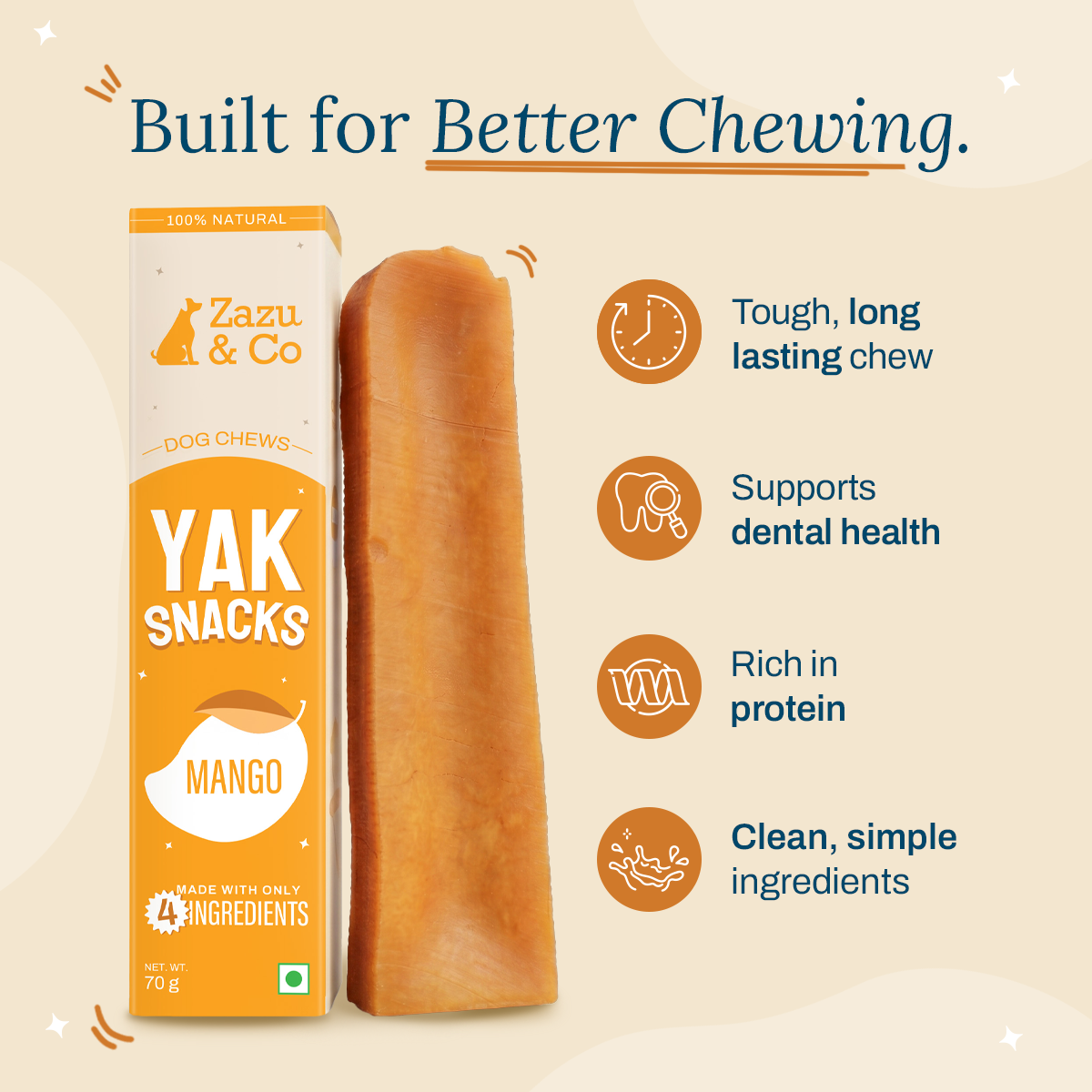 Yak Snacks - Mango