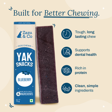 Yak Snacks - Blueberry