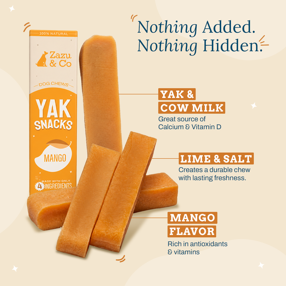 Yak Snacks - Mango