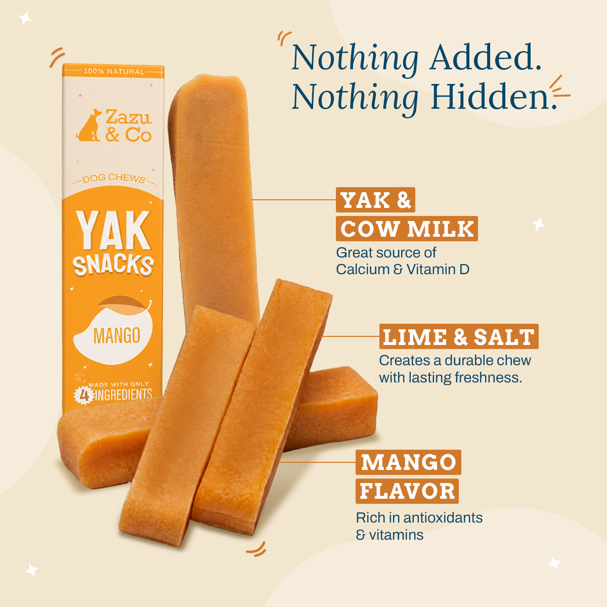 Yak Snacks - Mango