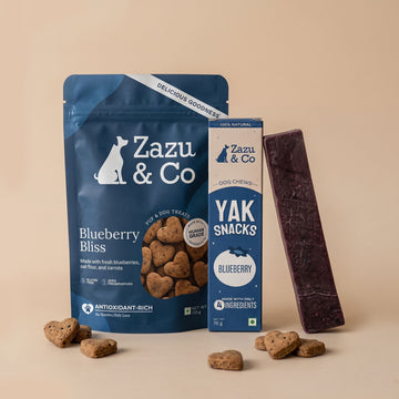 Blueberry Bliss Bundle | 100% Natural Dog Treats & Yak Chew