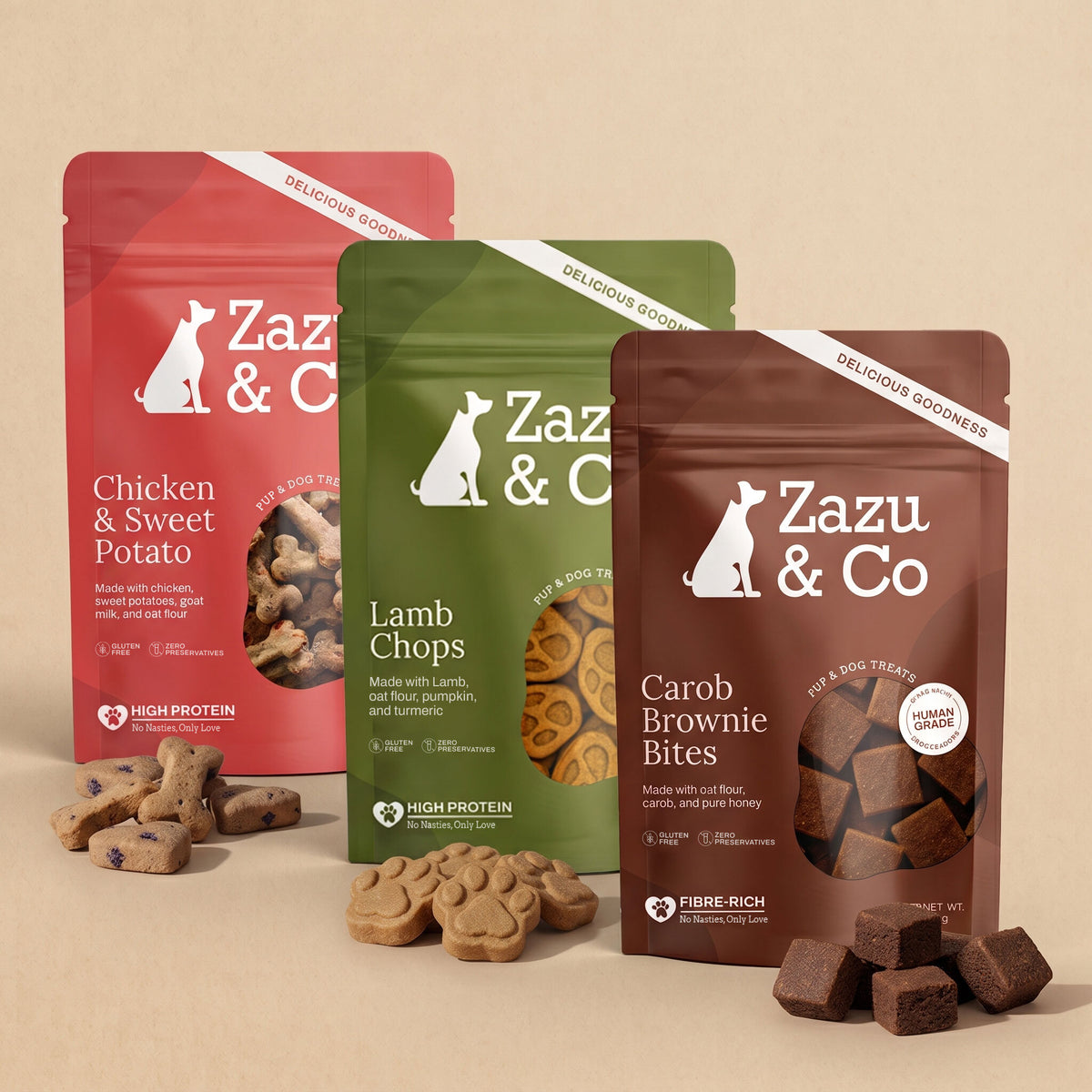 Non-Vegetarian Treats Trial Pack | 100% Natural Preservative Free Dog Treats