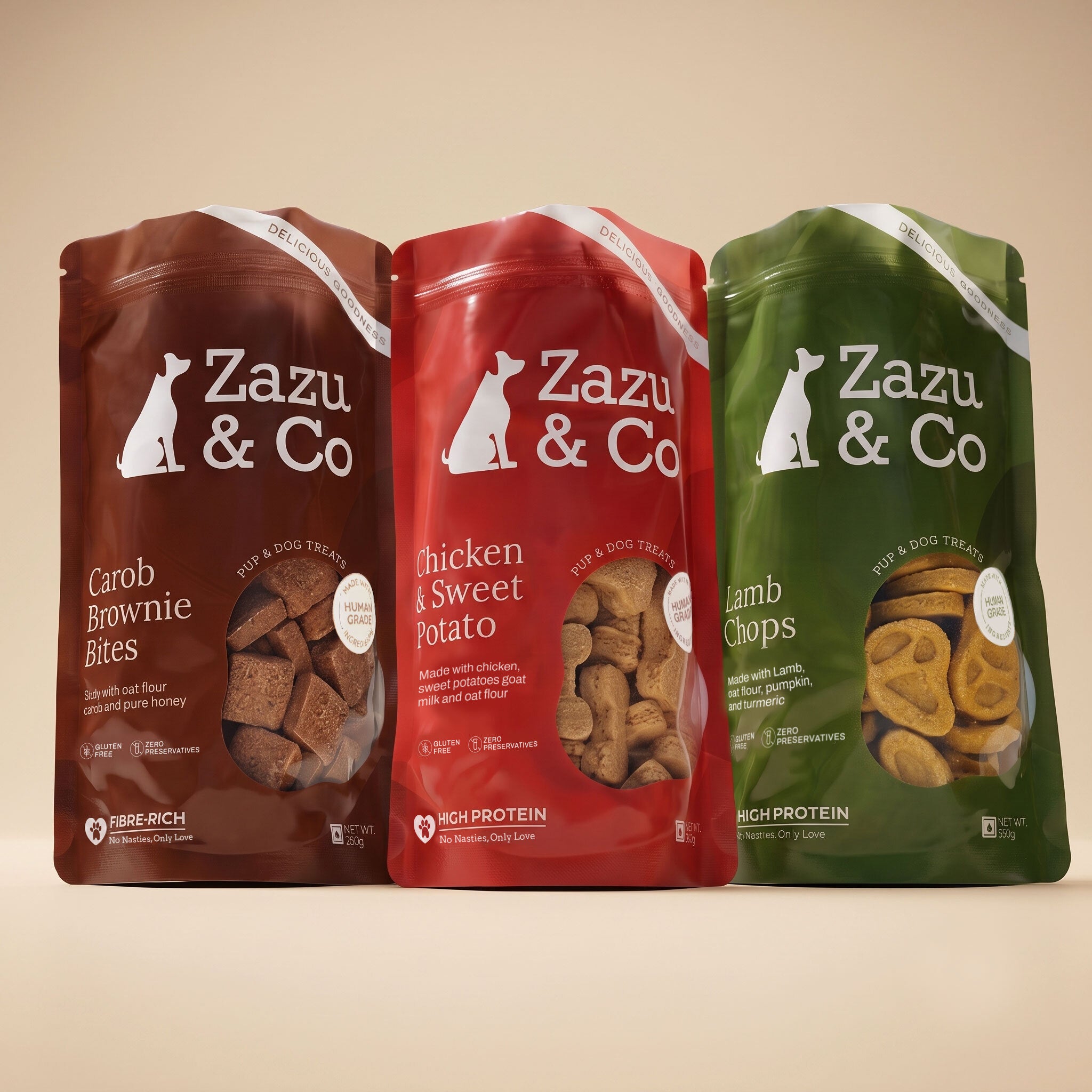 Non-Vegetarian Treats Trial Pack | 100% Natural Preservative Free Dog Treats