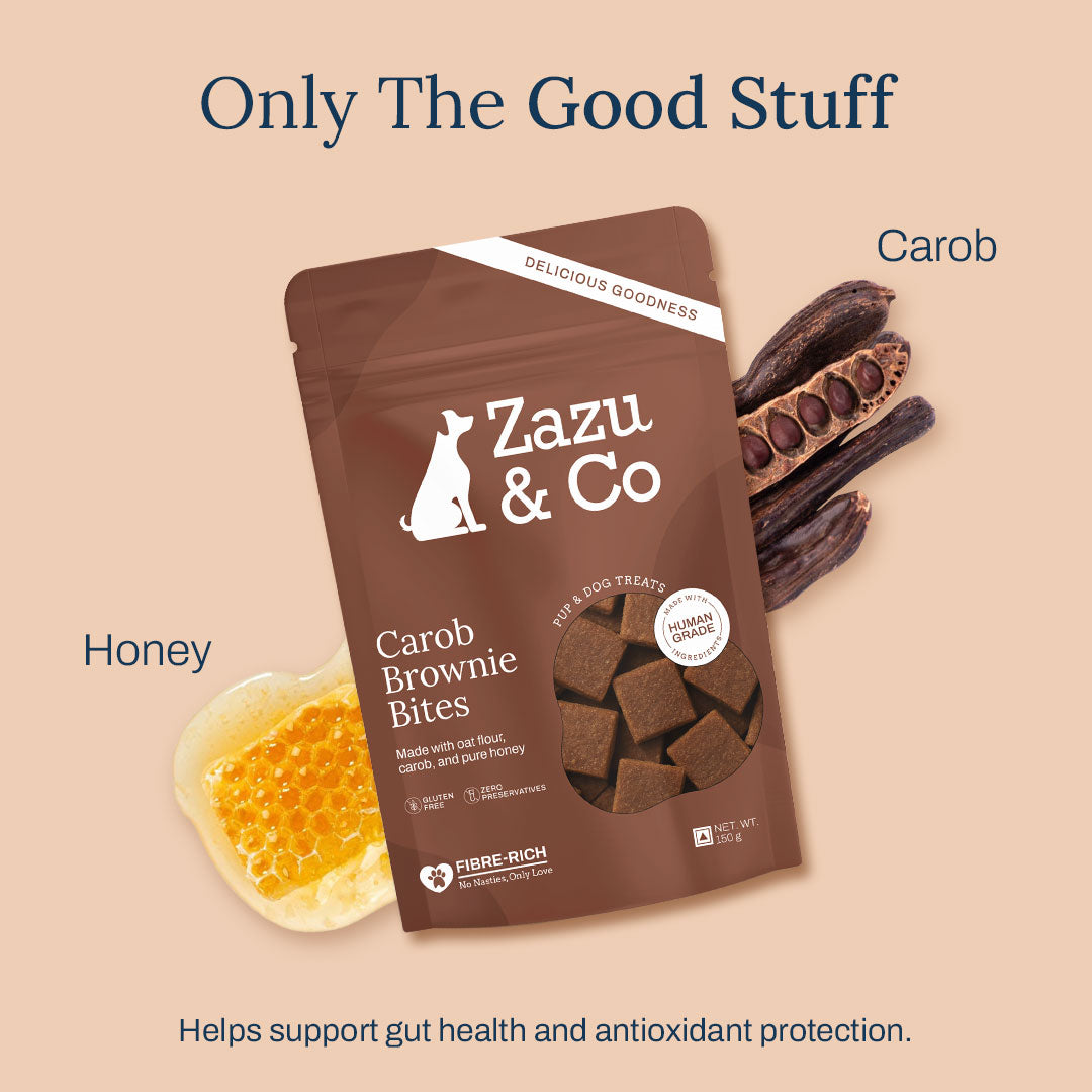 Carob Brownie Bites