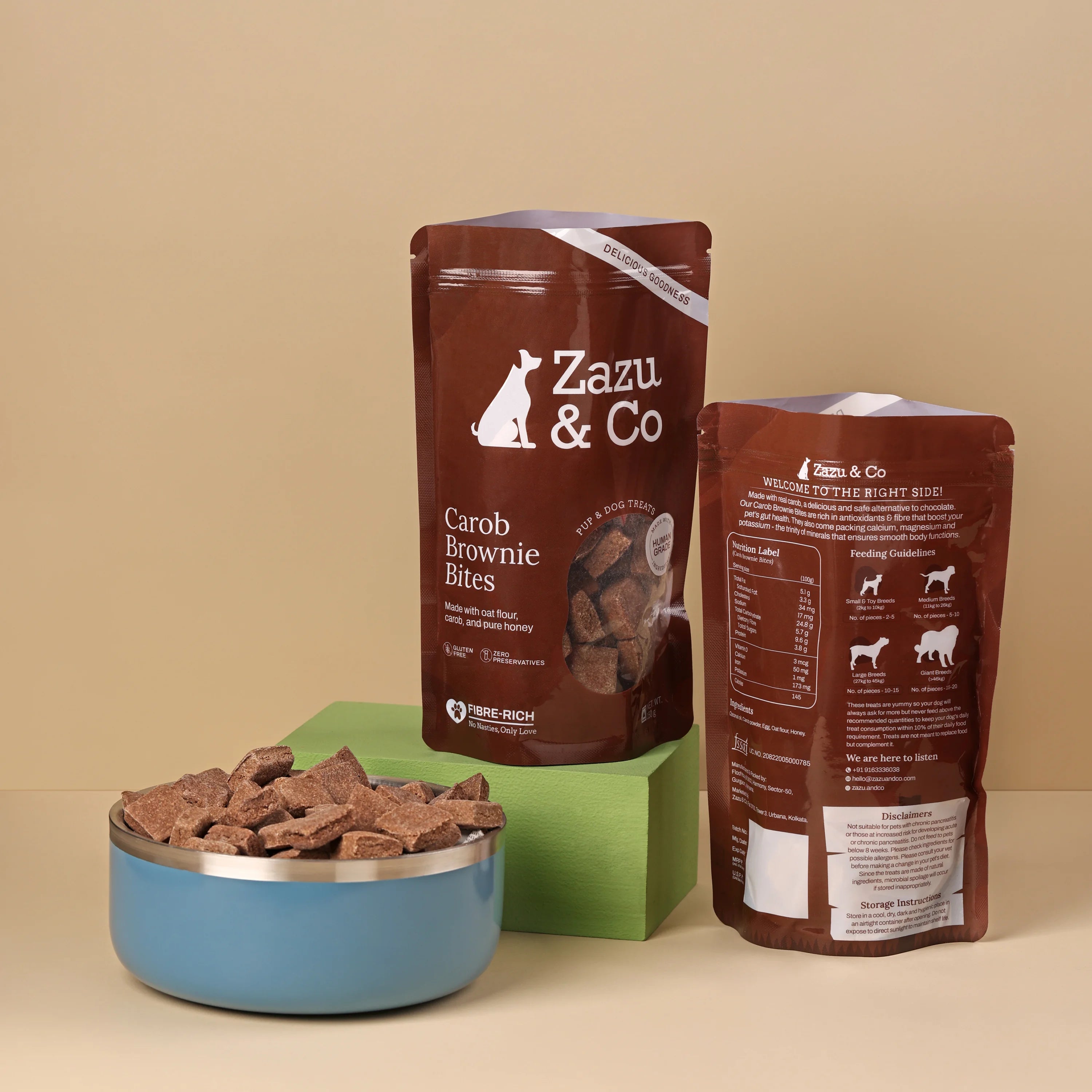 Carob Brownie Bites