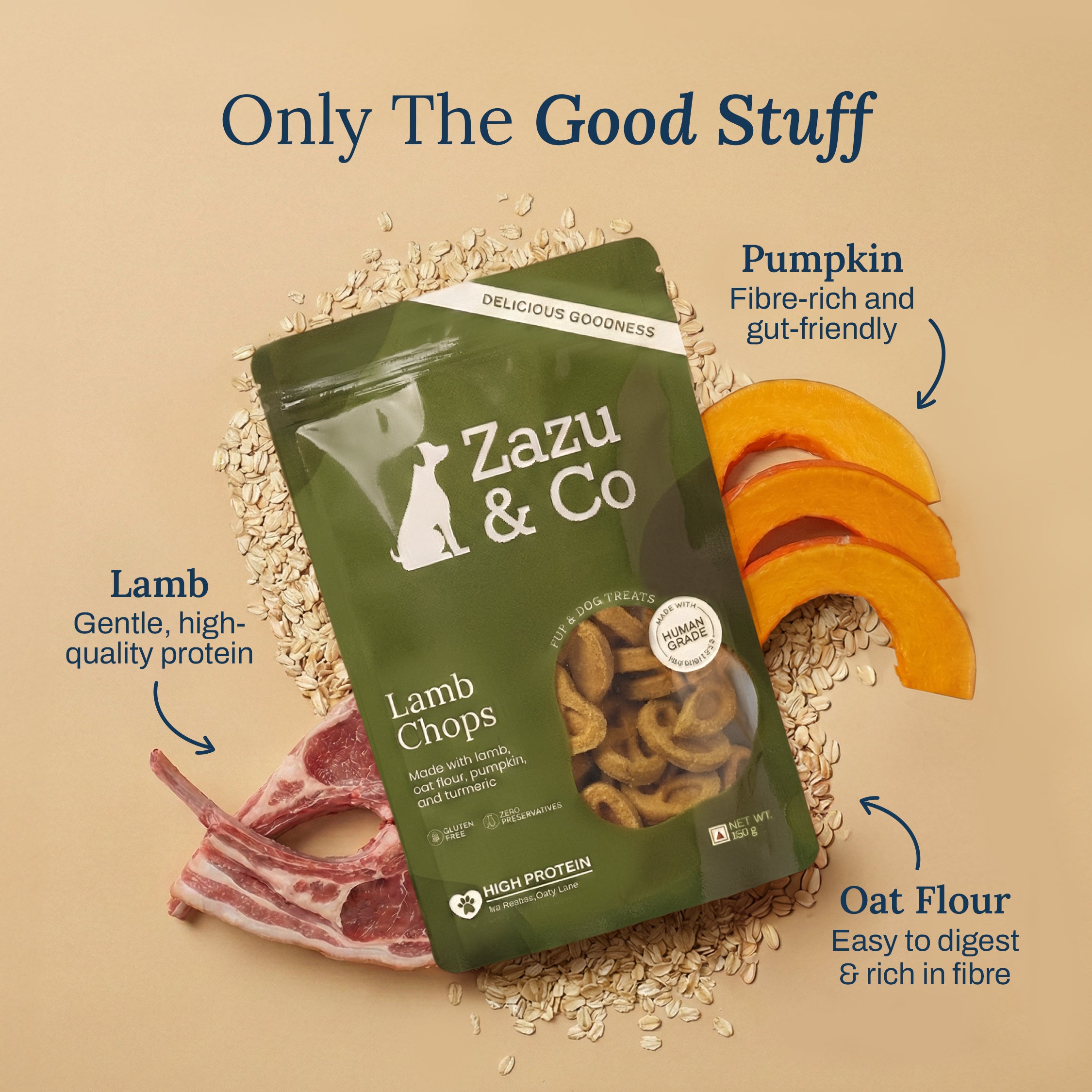 Monthly Non-Veg Bundle | Lamb Chops Treat Pack & Yak Chews Bundle