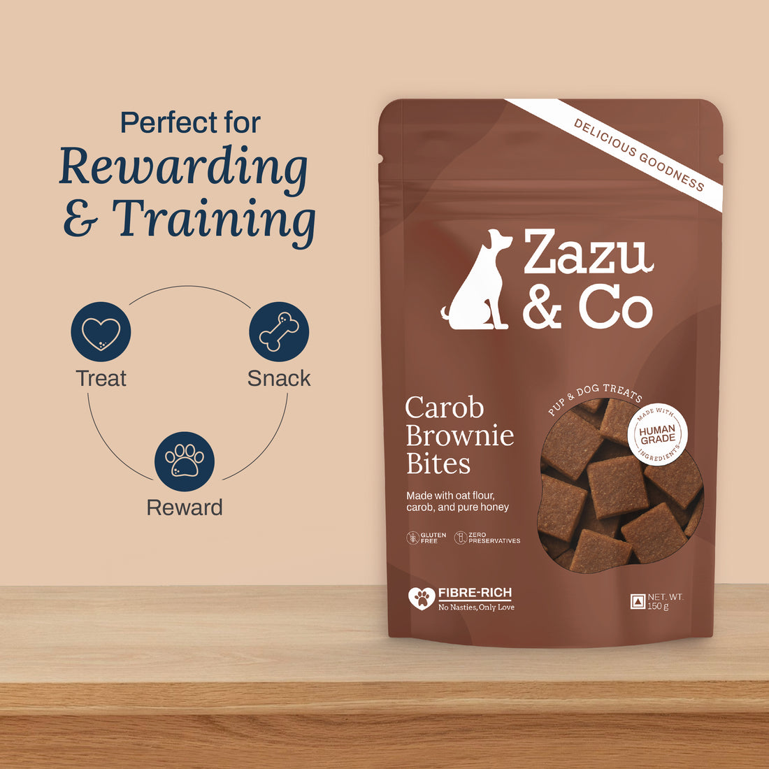 Carob Brownie Bites